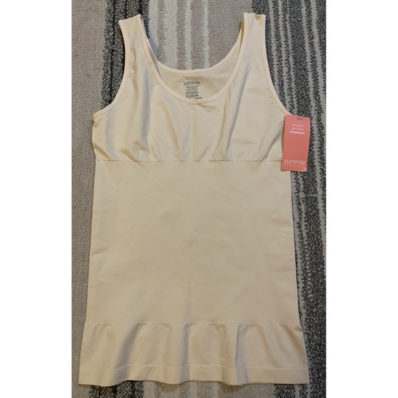 Yummie Tummie by Heather Thomson Tops - NWT Yummie Tummie by Heather Thomson Boyfriend‎ Nude Shaping Tank Top 1X /2X